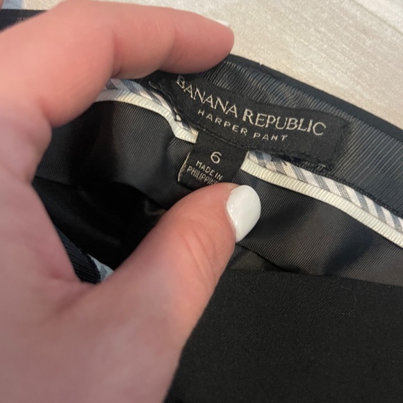 Banana Republic Black Suit Pants - Picture 3 of 3